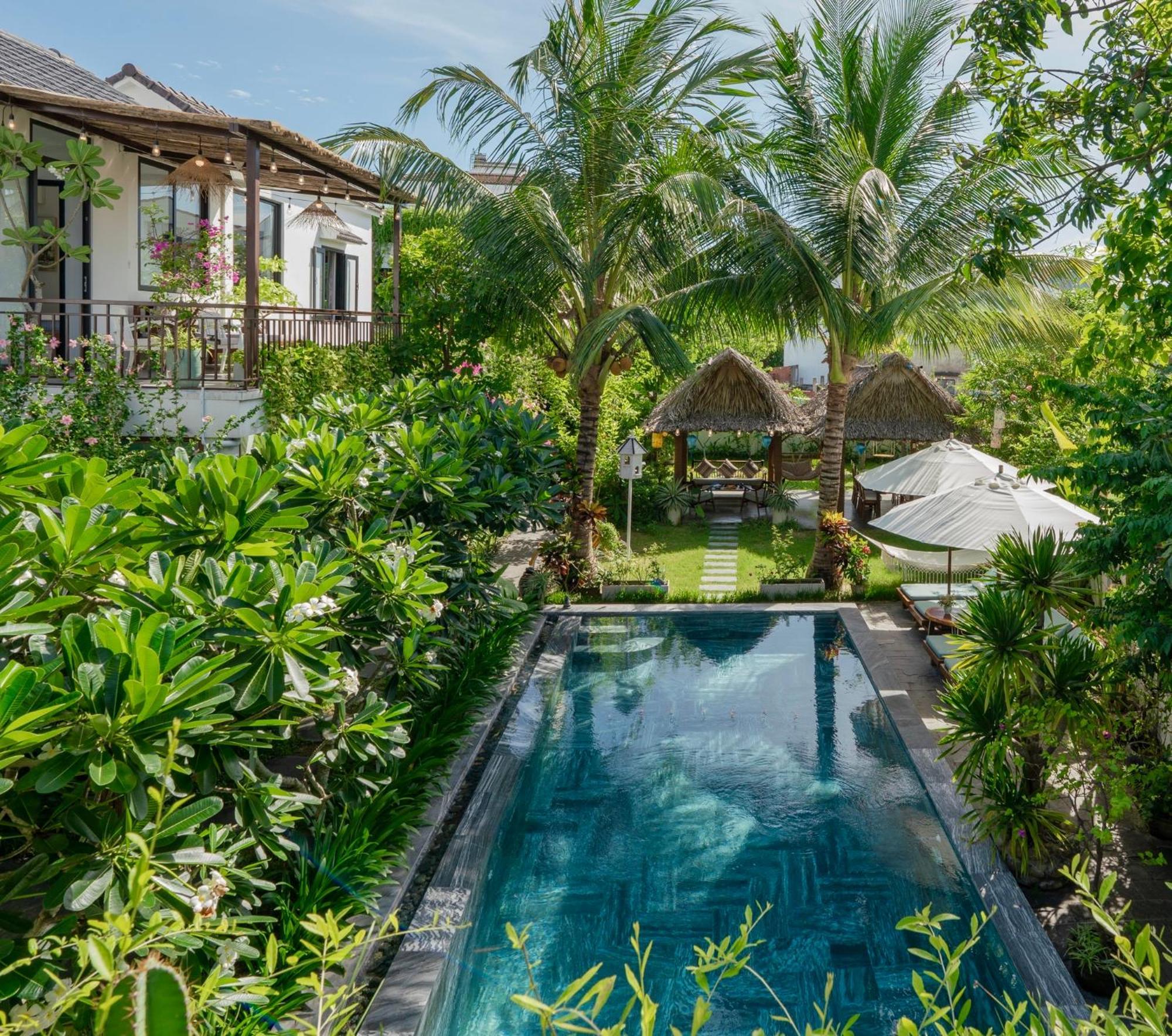Villa An Bang Garden Pool Hoi An